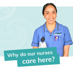Why do our nurses care here?